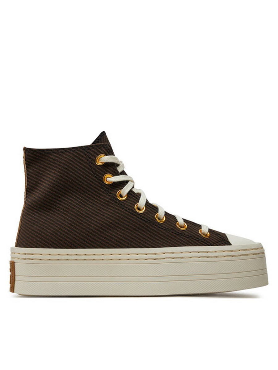 Кеды женские Converse Chuck Taylor All Star Modern Lift A07203C коричневые 39 EU коричневый