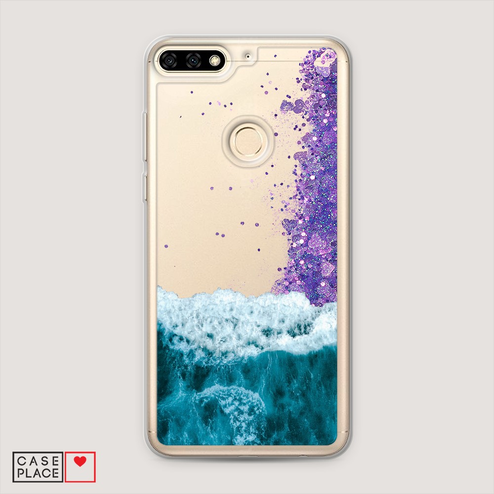 

Чехол Awog на Honor 7C/7A Pro/Y6 Prime 2018 "Морская пучина", Разноцветный, 64592-1