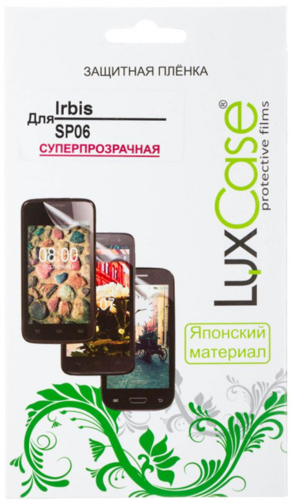 

Защитная пленка Luxcase SP для Irbis SP06 (глянцевая), SP для Irbis SP06 (глянцевая)