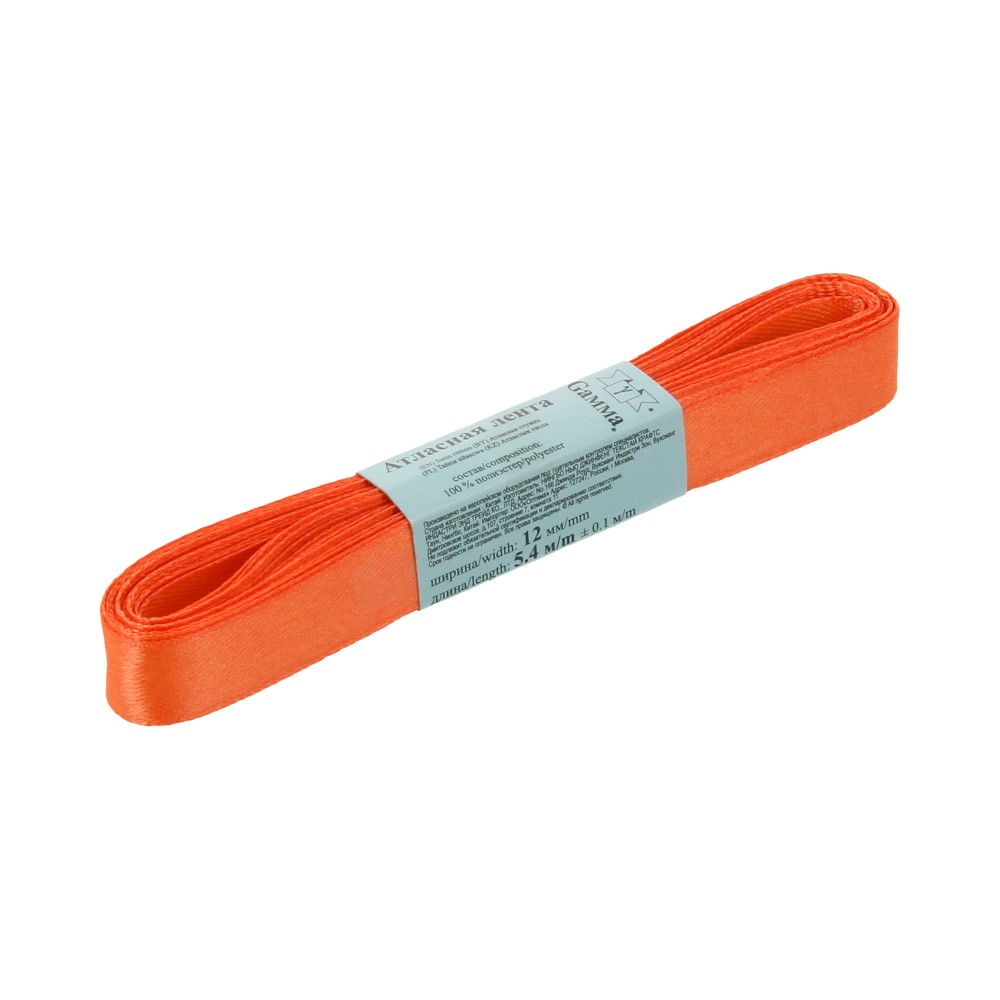 

Gamma 12 мм, 5,4 м, № 155, цвет светло-оранжевый, 12 мм, 5,4 м, № 155, цвет светло-оранжевый