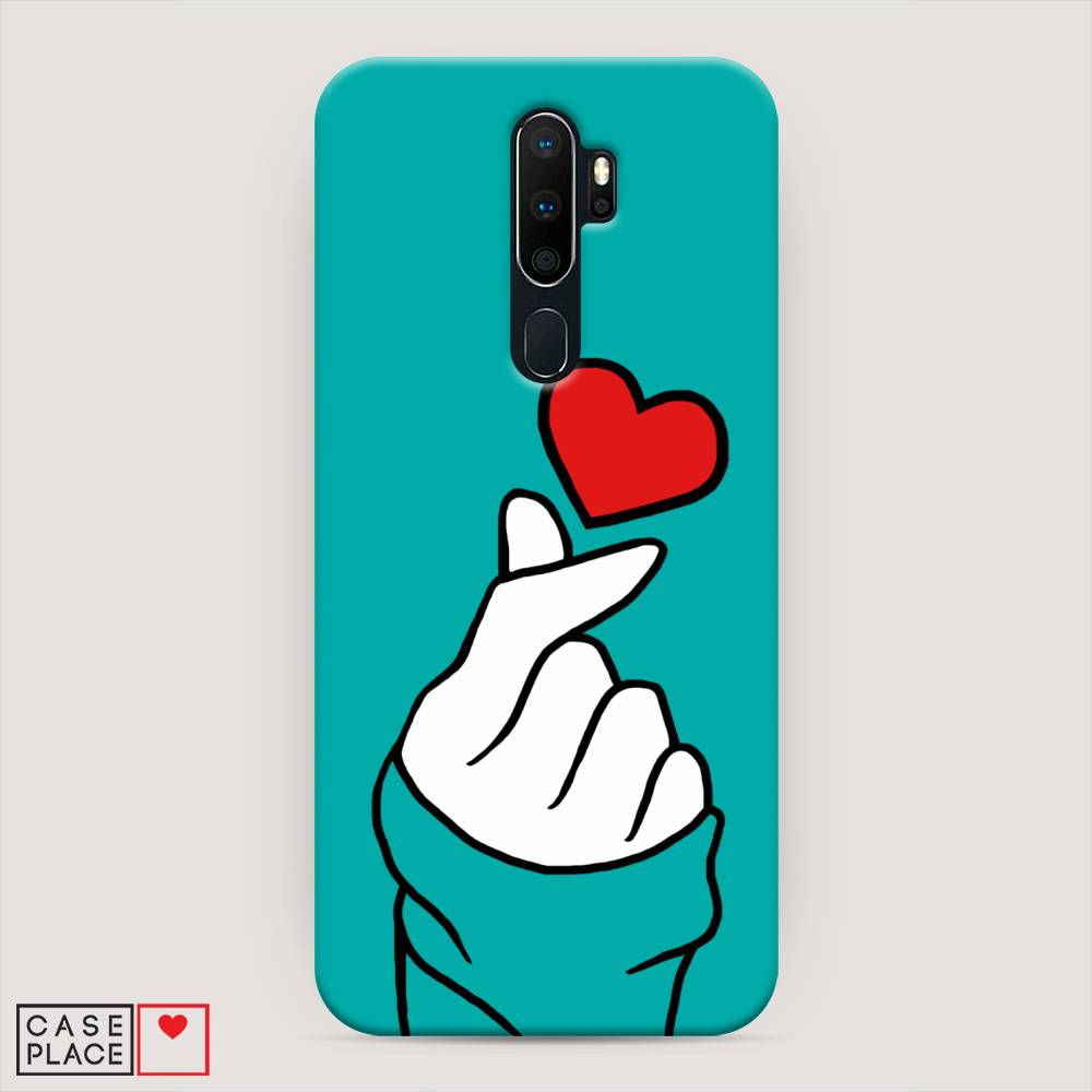 

Пластиковый чехол "Маленькое сердечко" на Oppo A9 (2020), 251920-5