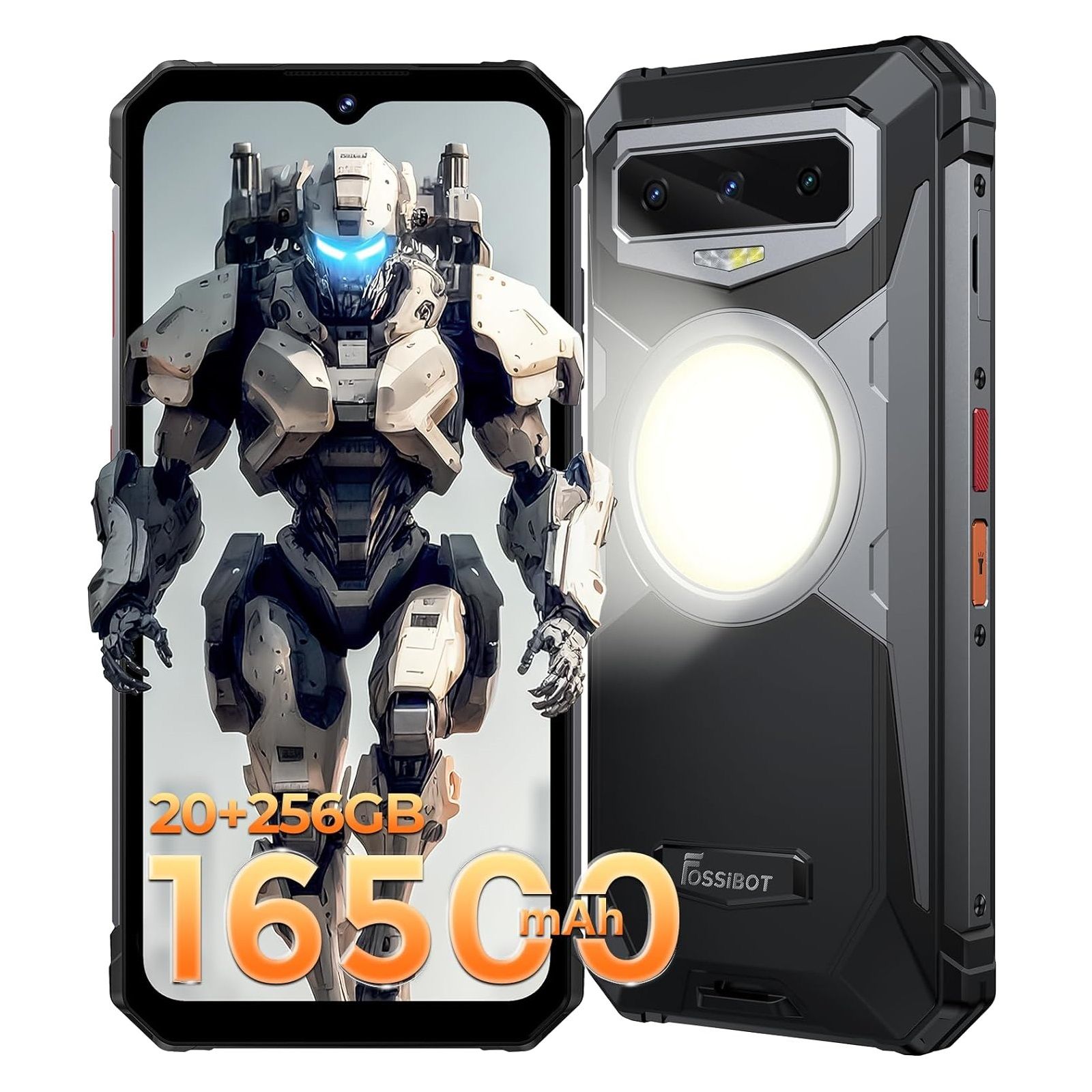 

Смартфон Fossibot F102 12/256GB черный, F102