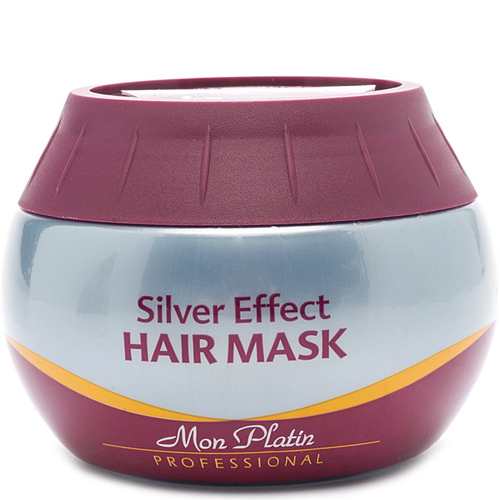 Маска для волос «Эффект серебра» для нейтрализации желтизны Mon Platin Professional Siver активная маска aqua shuttle для холодного гидрирования 4011 200 мл