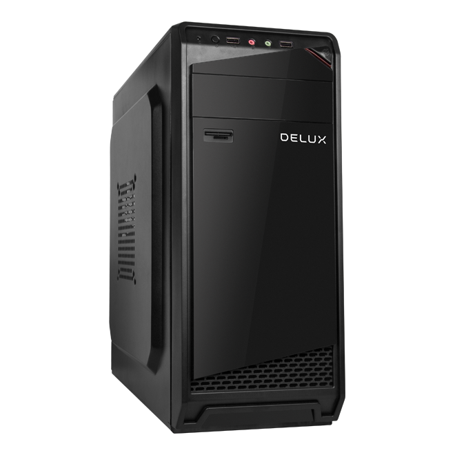 

Корпус компьютерный Delux DW605 отсутствует черный (6938820472636), DW605