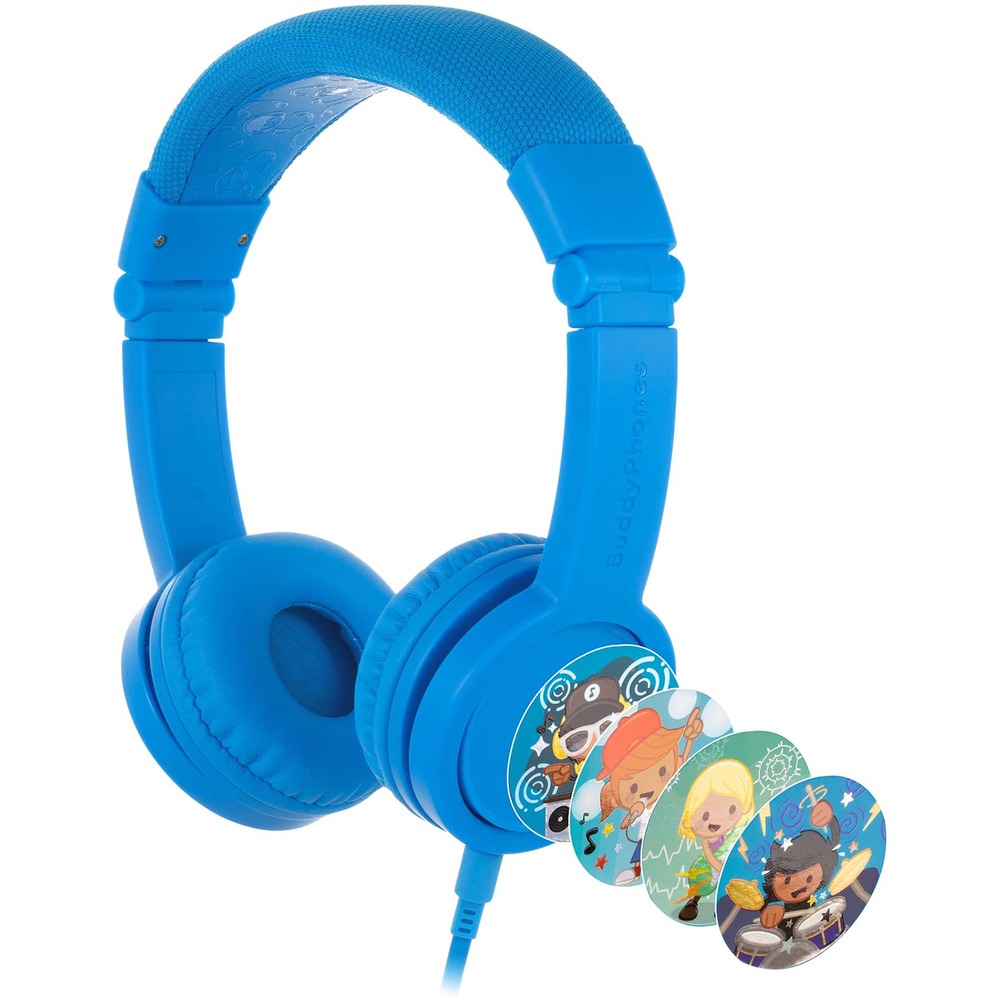 

Наушники Onanoff Buddyphones Explore+ (cool blue) Blue (146405), Buddyphones Explore+ (cool blue)