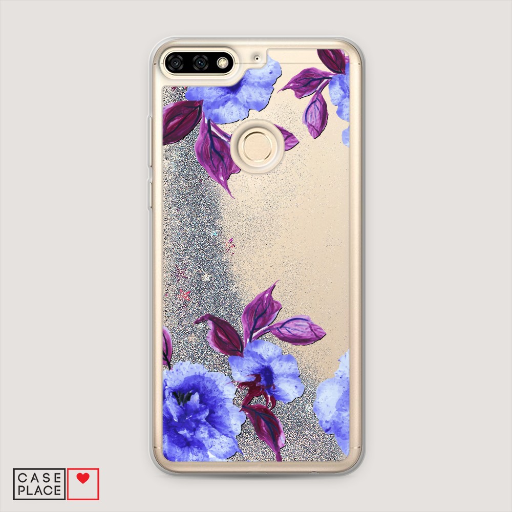 

Чехол Awog на Honor 7C/7A Pro/Y6 Prime 2018 "Цветочная фантазия 5", Разноцветный, 64591-1