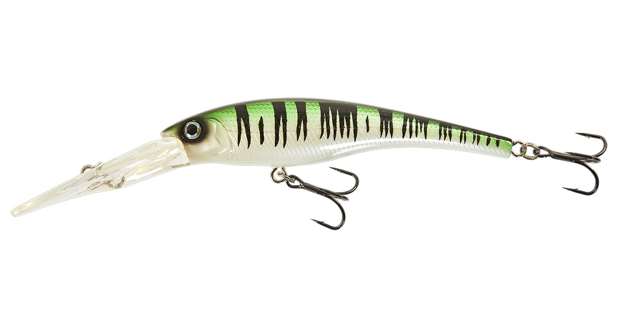 

Воблер Lucky John Deep Shiner F 24 г, 110 мм, A024, 1 шт., Зеленый, Deep Shiner F