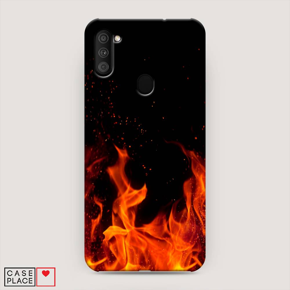 

Пластиковый чехол "Все в огне" на Samsung Galaxy M11, 2100620-3