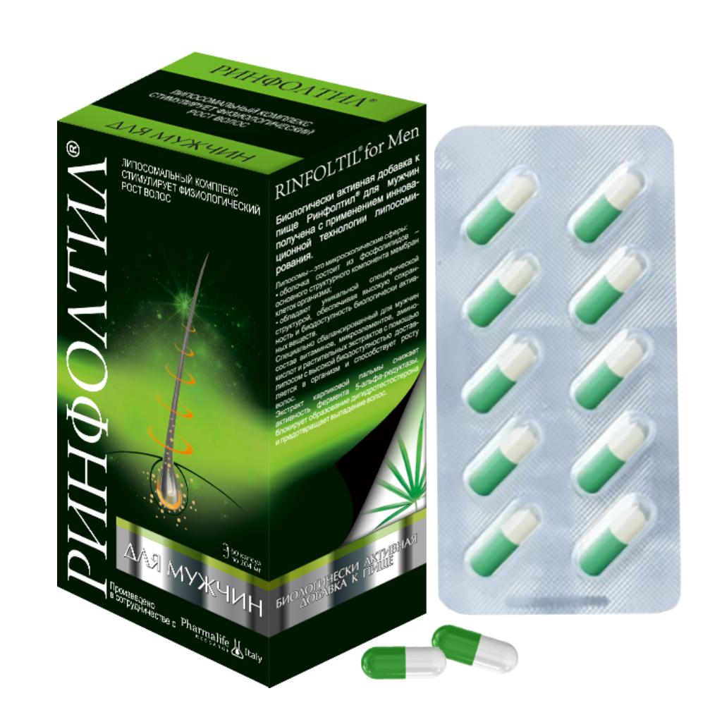 Ринфолтил для мужчин RINFOLTIL for Men 204 мг 60 шт.