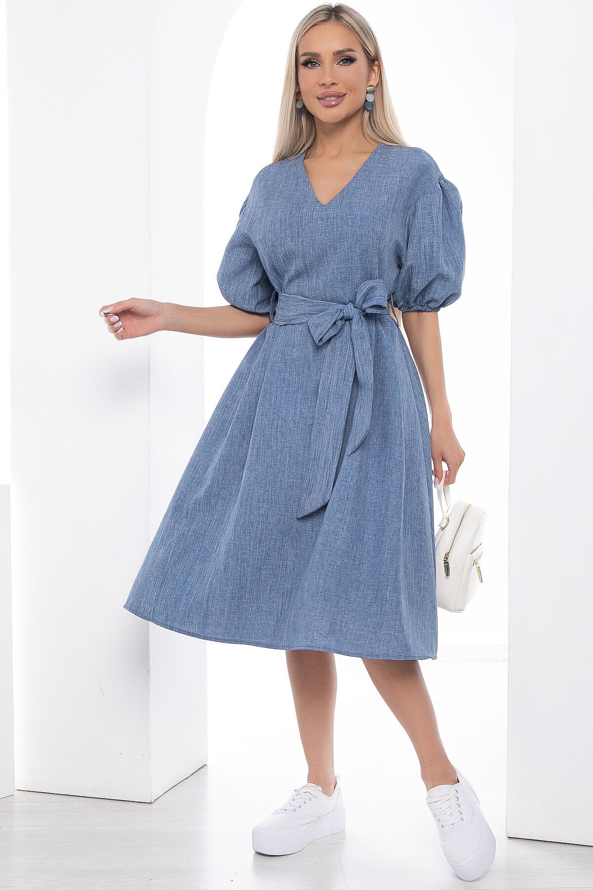 

Платье женское LT Collection Аллегра синее 52 RU, Синий, Аллегра