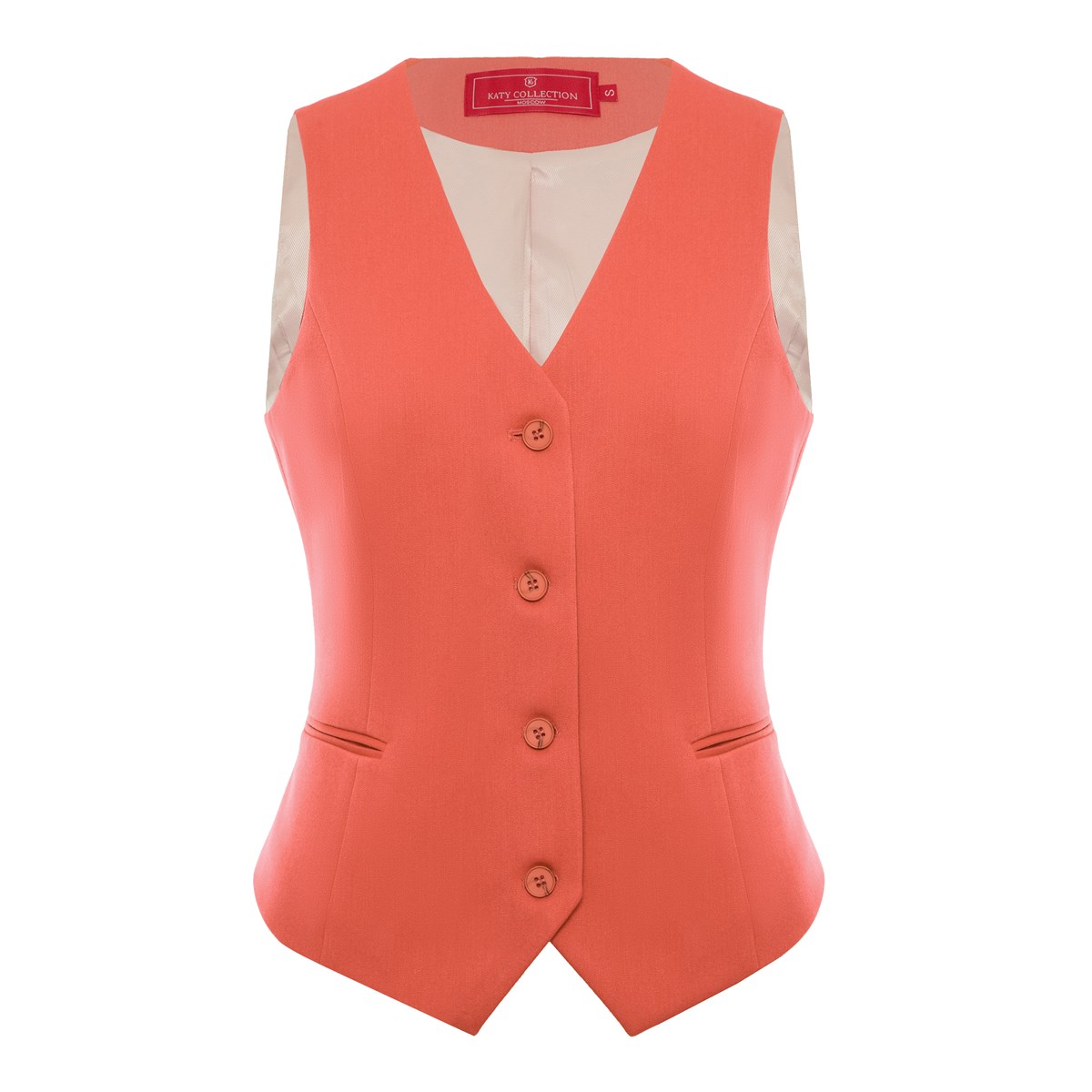 

Жилет женский Katy Collection 55840 оранжевый S, 55840