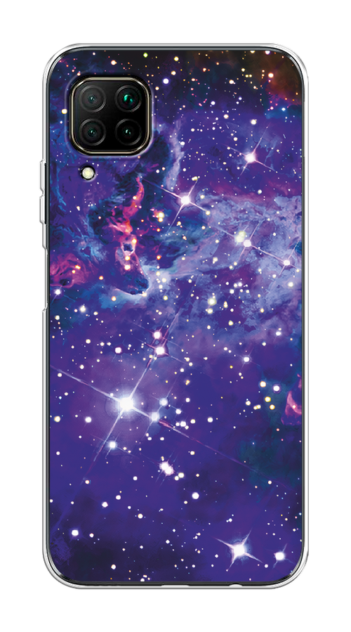 

Чехол Awog на Huawei Nova 7i "Яркая галактика", Разноцветный, 611850-4