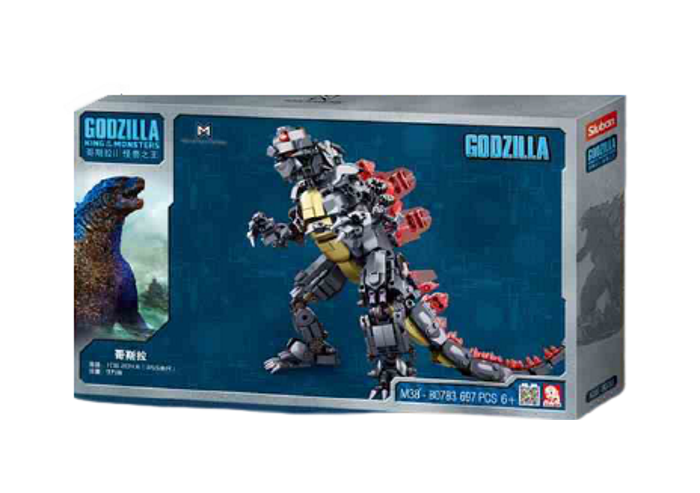 

Конструктор Годзилла (Godzilla 2) 697 деталей