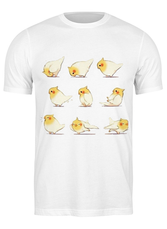 

Футболка мужская Printio пост попугай белая M, Белый, "пост попугай"