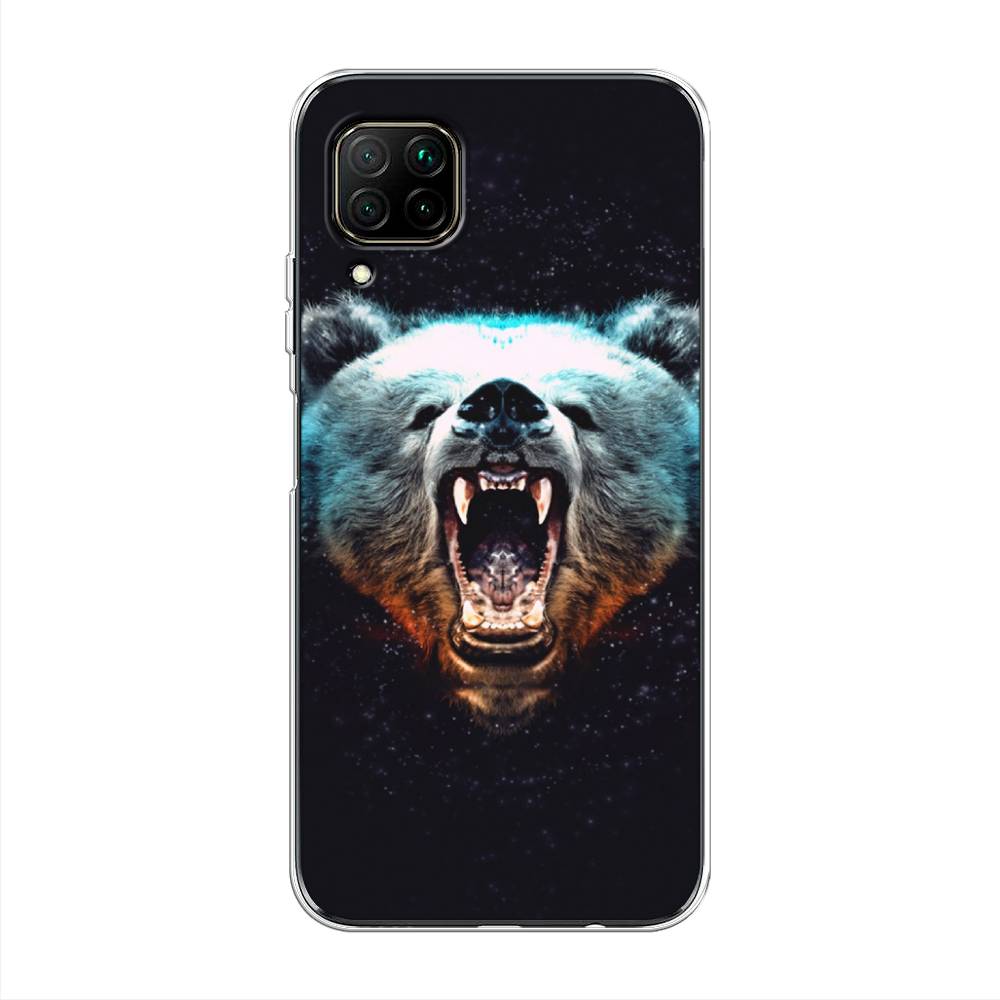 

Чехол Awog на Huawei Nova 7i "Медведь", Разноцветный, 611850-2
