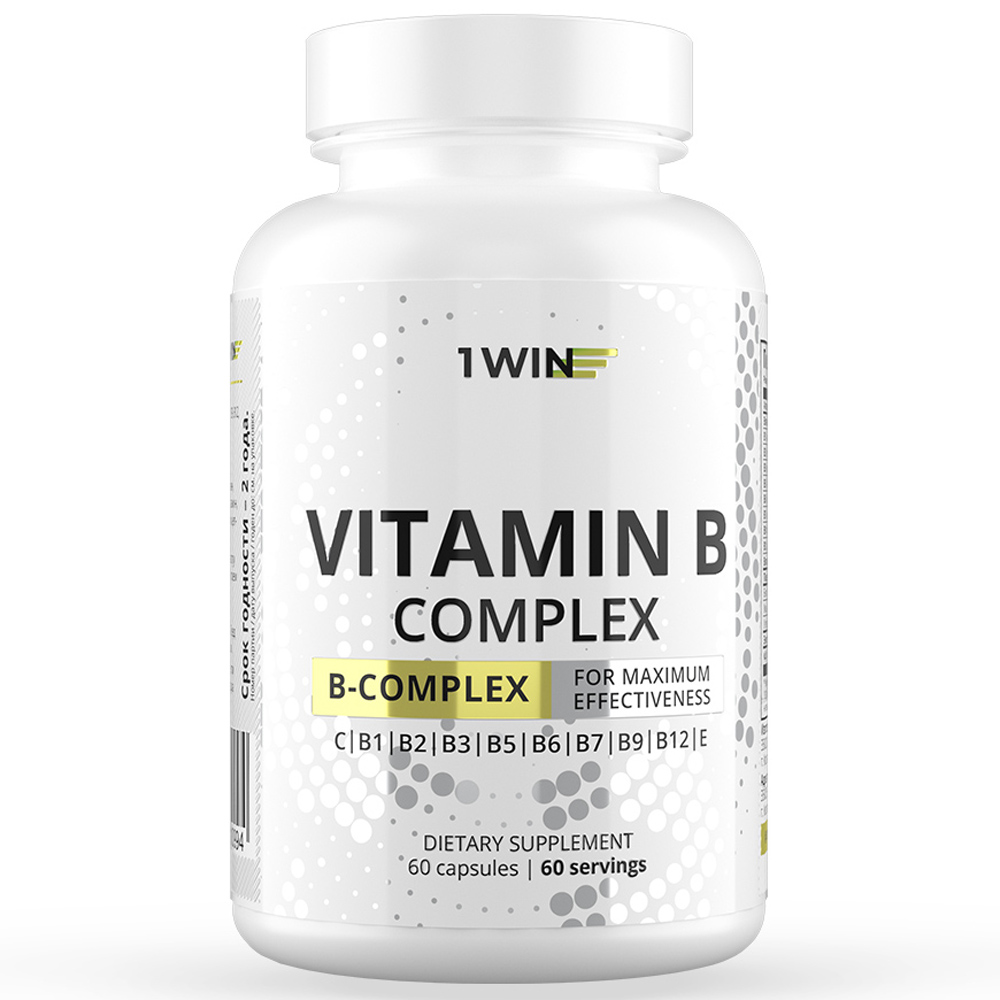 Комплекс витаминов группы B 1WIN капсулы 60 шт.
