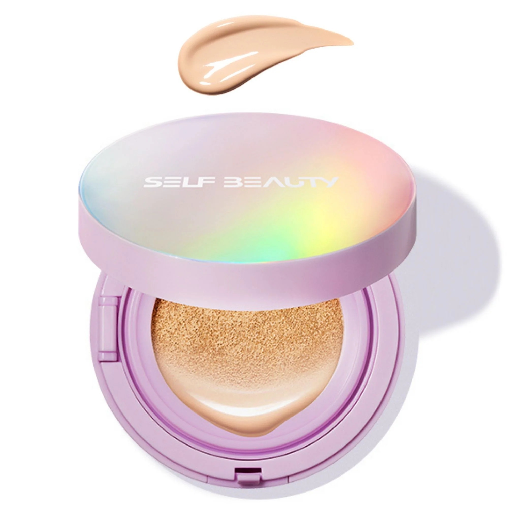 Кушон для лица Self Beauty Aurora Glow Cushion SPF50+ PA+++ Pure Ivory тон 21