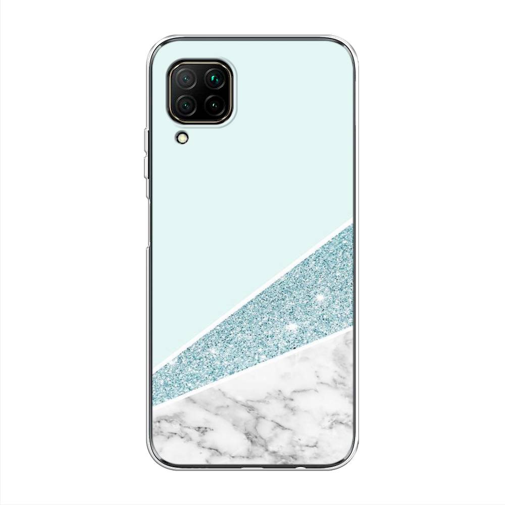 

Чехол Awog на Huawei Nova 7i "Мрамор с голубыми блестками", Разноцветный, 611850-3