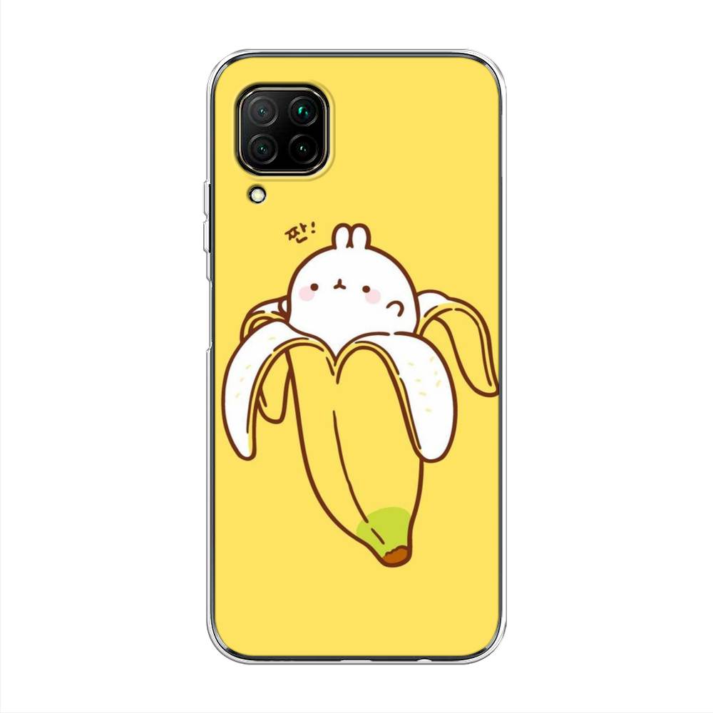 Чехол Awog  на Huawei Nova 7i Зайчик-бананчик