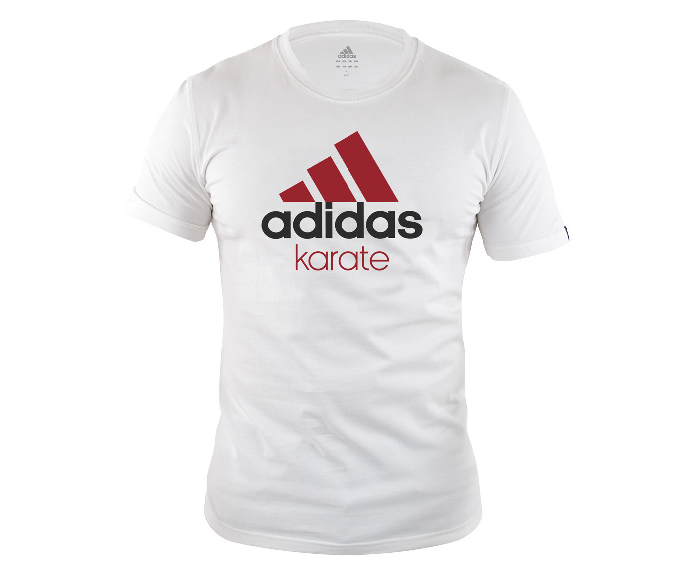 Футболка детская Community T-Shirt Karate Kids бело-красная (рост 152 см), adiCTK-K