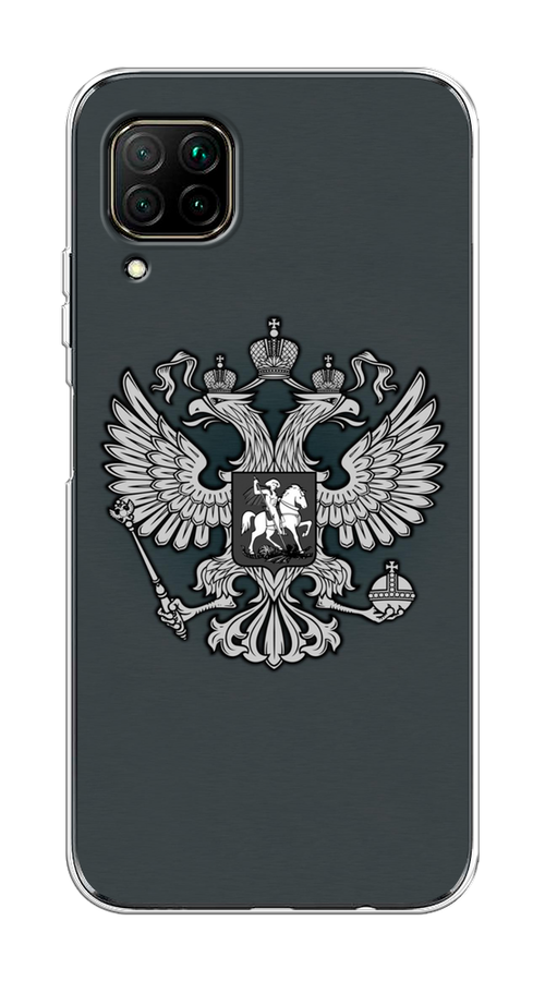 

Чехол Awog на Huawei Nova 7i "Герб России серый", Разноцветный, 611850-5
