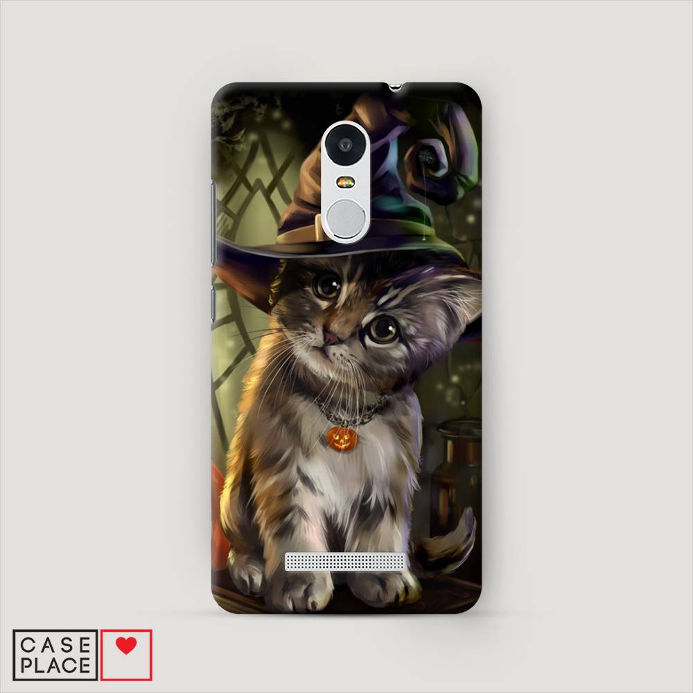 

Пластиковый чехол "Кот на Хэллоуин" на Xiaomi Redmi Note 3