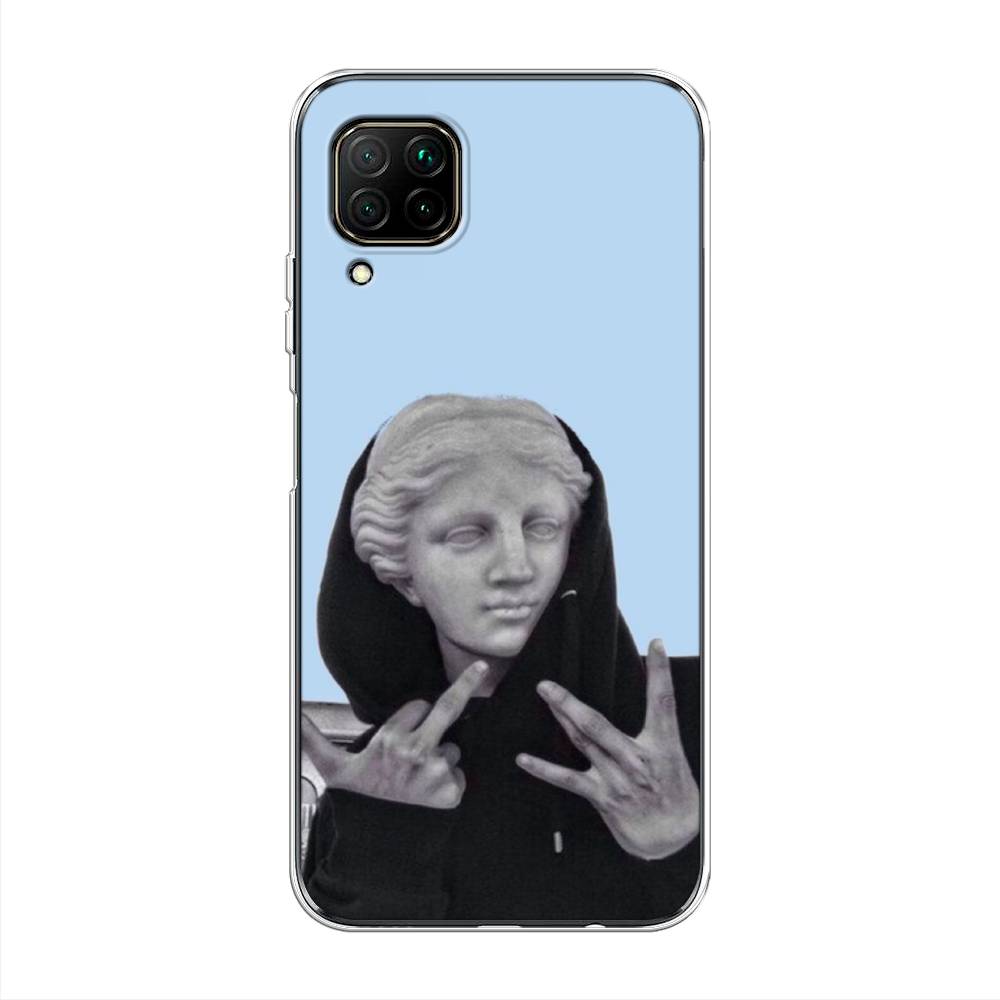 

Чехол Awog на Huawei Nova 7i "SWAG статуя", Разноцветный, 611850-9
