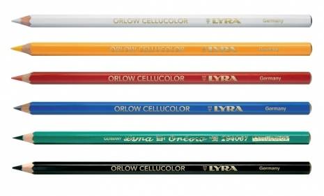 

Карандаш Lyra Orlow Cellucolor для стекла и гладких поверхностей Красный