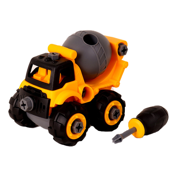 

Игрушечная машинка Welltoy WT-1002 Бетономешалка