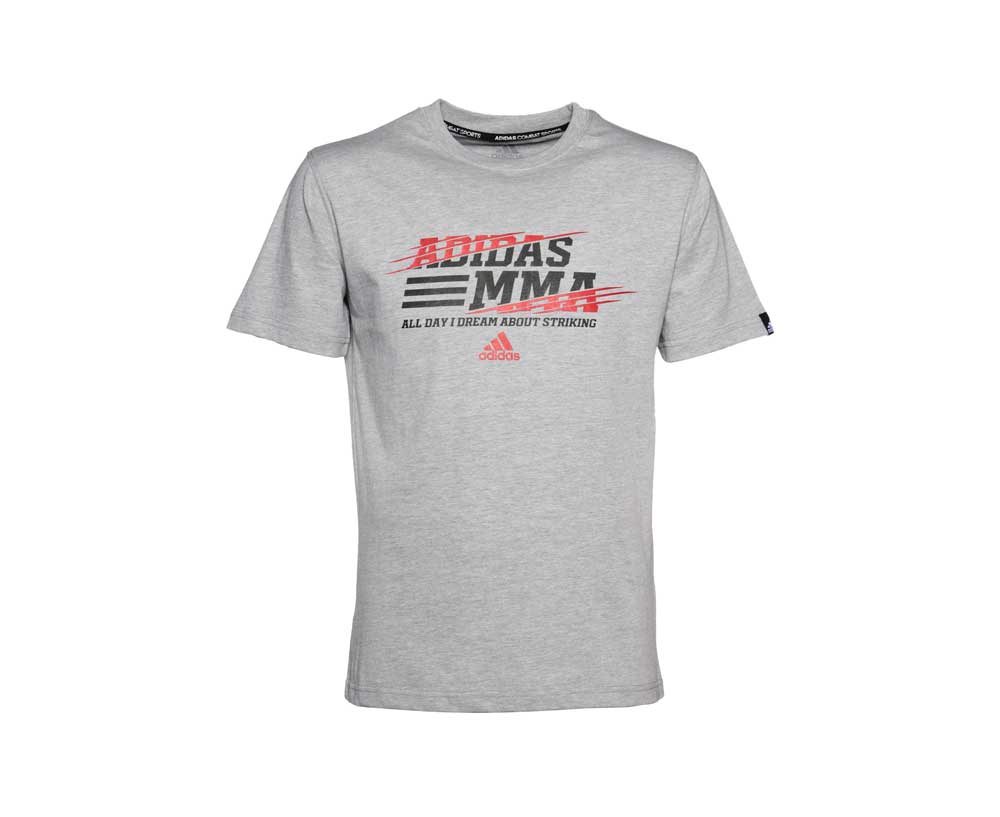 

Футболка Leisure All Day Tee MMA серая (размер XL), Серый, adiMMATS03