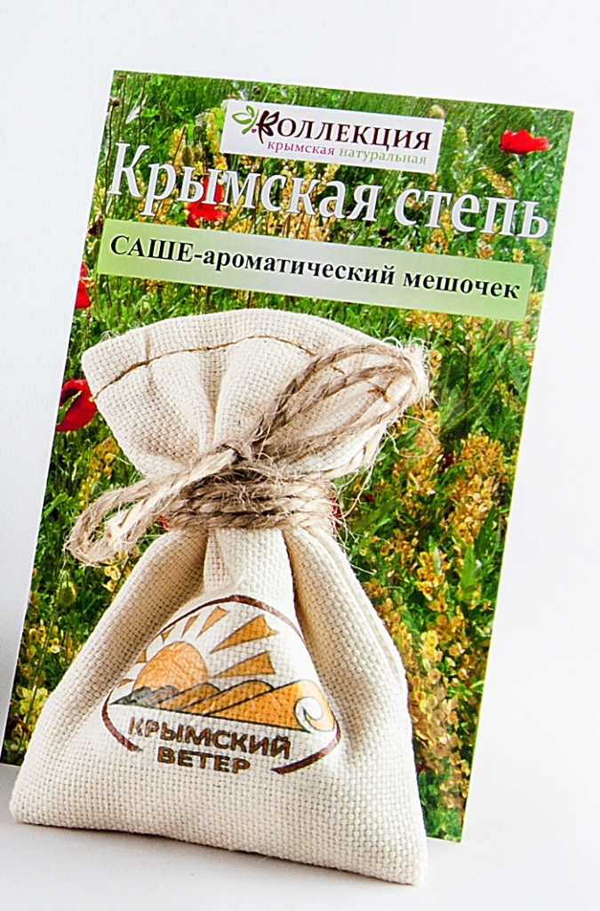 

Саше-ароматический мешочек Коллекция крымская натуральная Крымская степь, СамКс