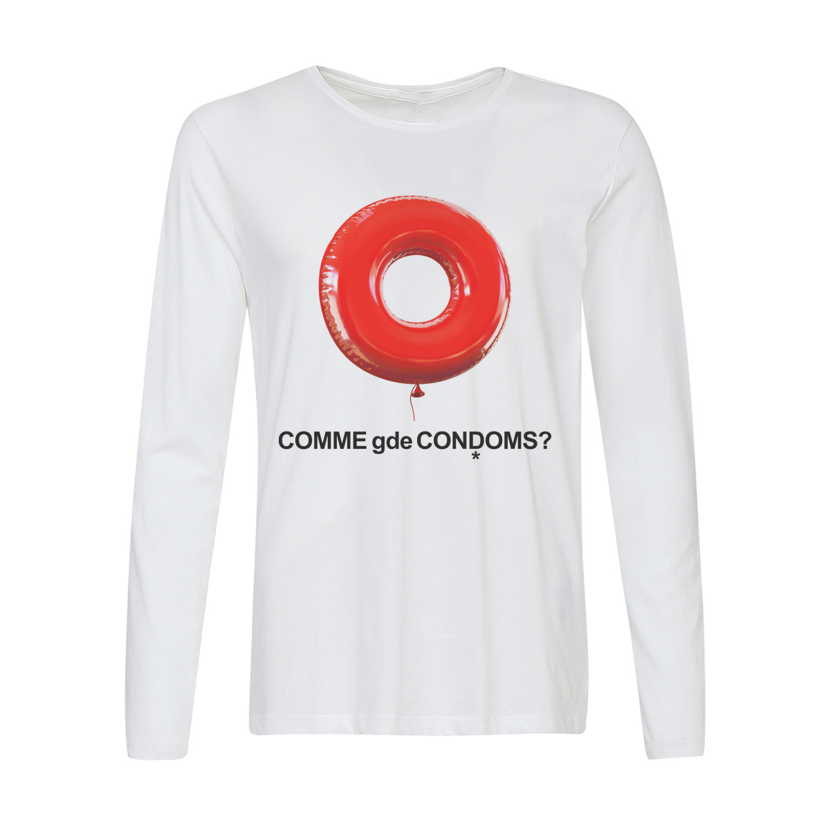 фото Лонгслив coolpodarok comme gde condoms