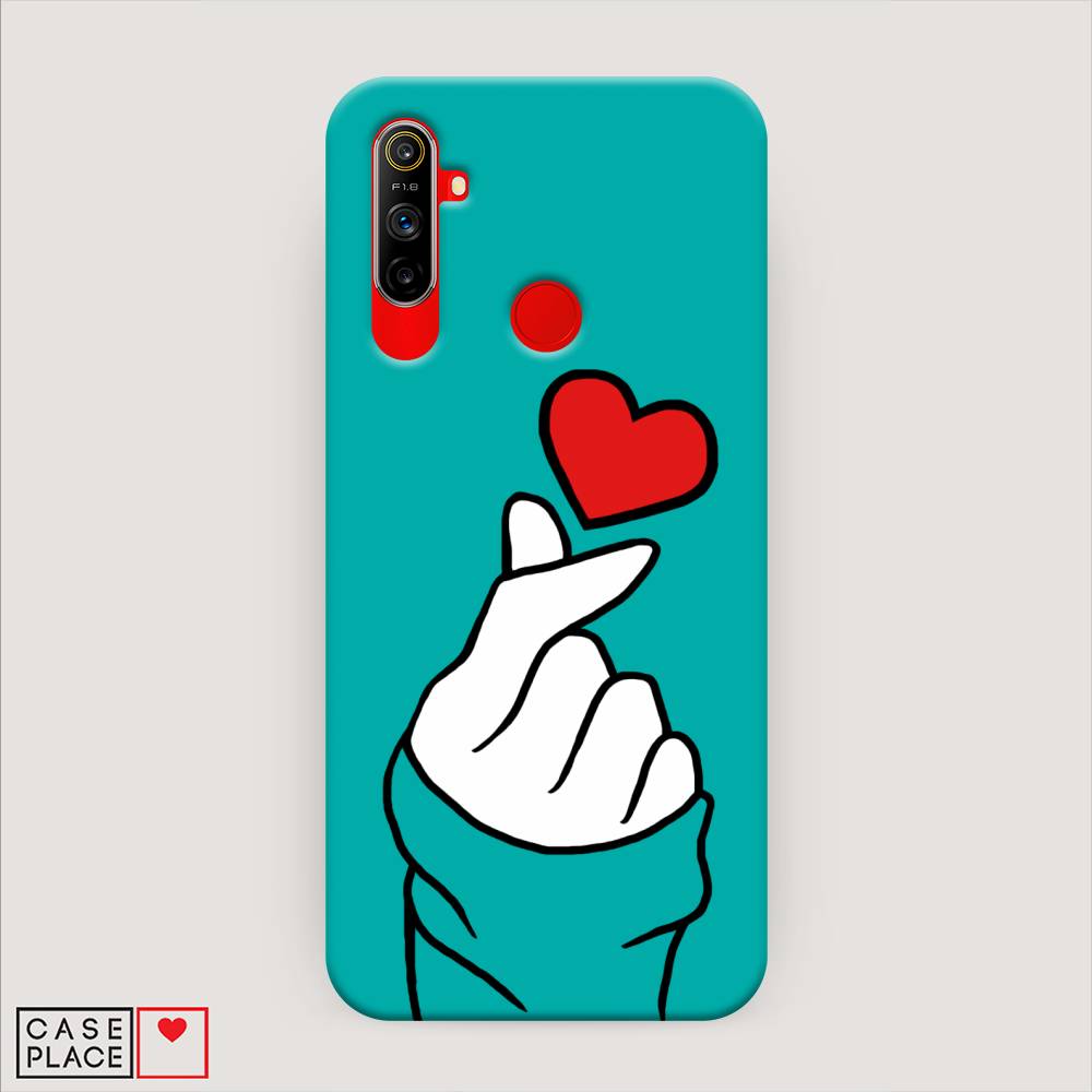 

Пластиковый чехол "Маленькое сердечко" на Realme C3, 253020-5