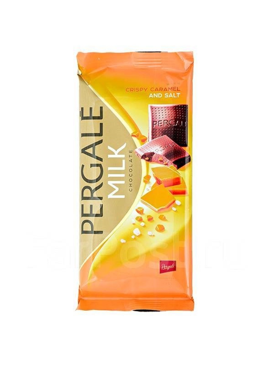 

Шоколад Pergale молочный с хрустящей карамелью и солью 93 г