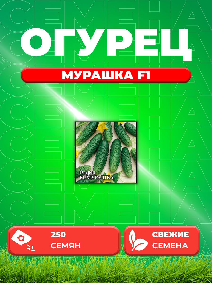 

Семена огурец Мурашка F1 Гавриш 10005431-1 1 уп.