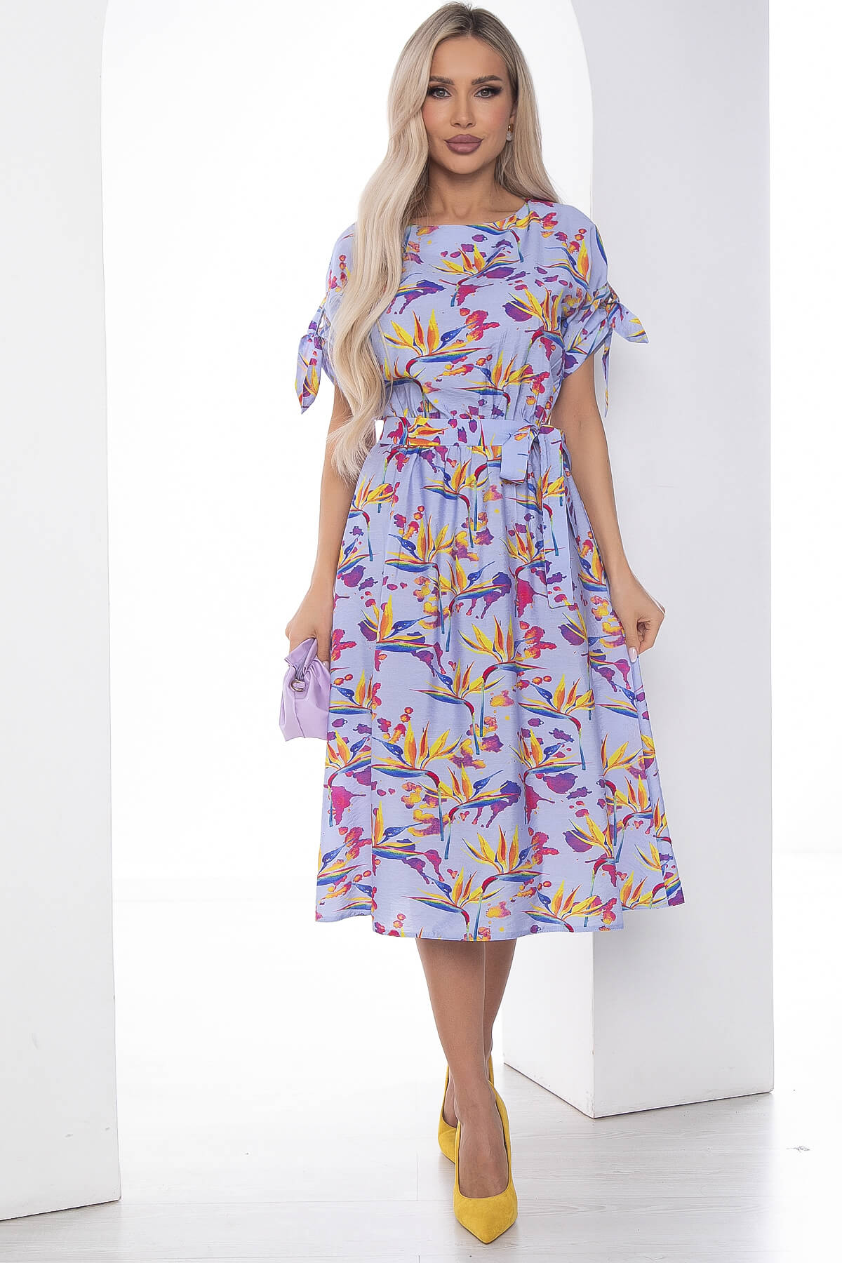 

Платье женское LT Collection Яркие мечты голубое 44 RU, Голубой, Яркие мечты