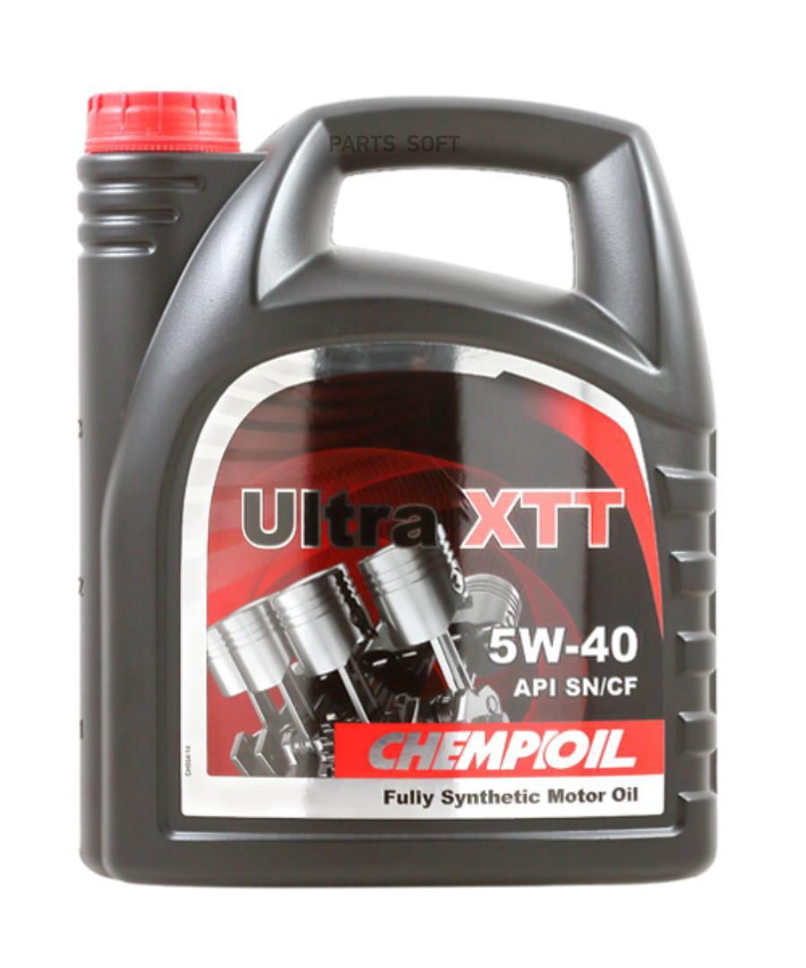 Моторное масло Chempioil синтетическое Ultra Xtt Sn/Cf A3/А3/B4 5W40 4л