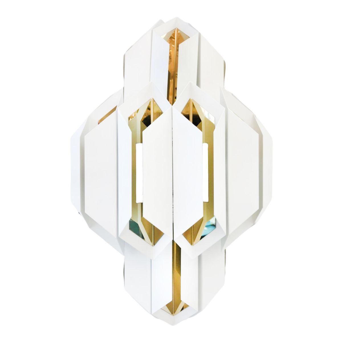

Настенный светильник Lumina Deco Piramid LDW 6021-2 WT+GD