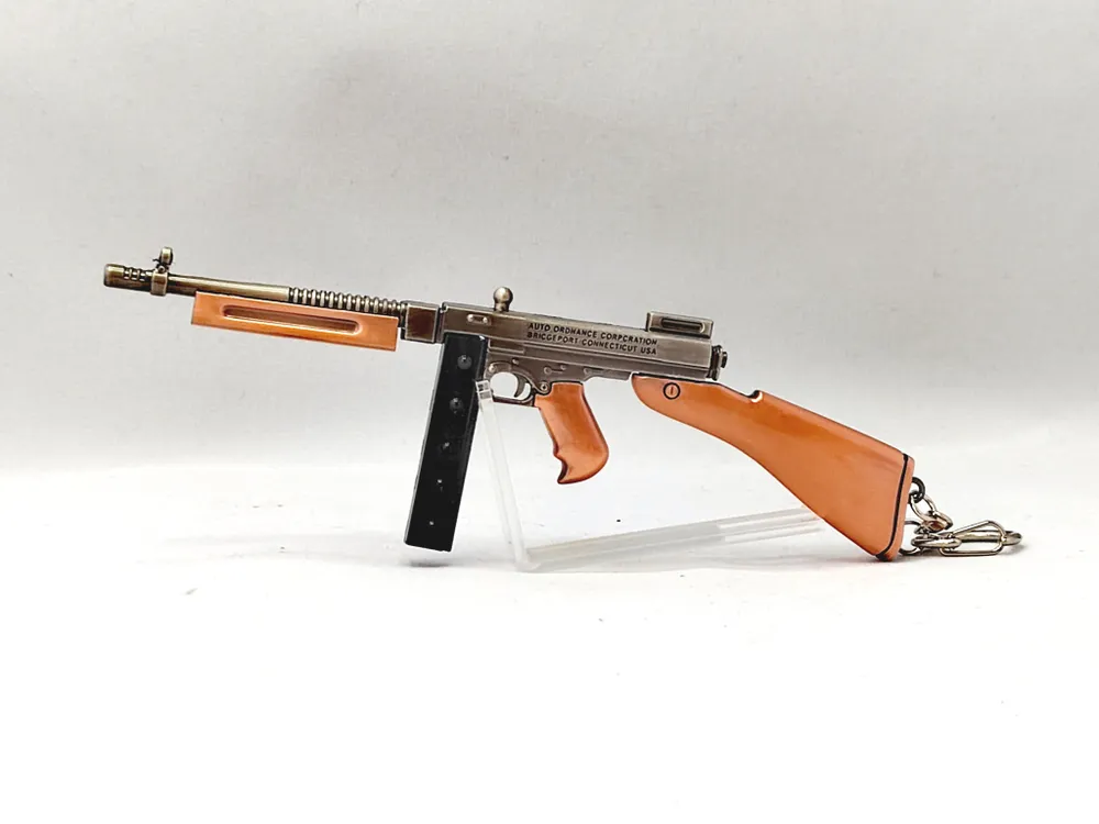 

Сборная модель оружия. Автомат Thompson mini., Коричневый;серый, tmsmicro
