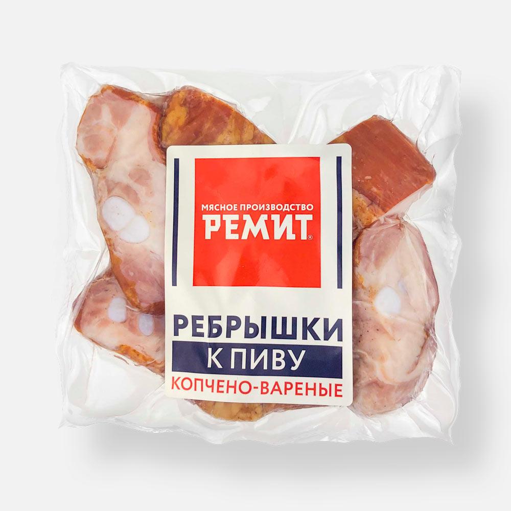 Рёбрышки копчёно-варёные Ремит К пиву, 300 г