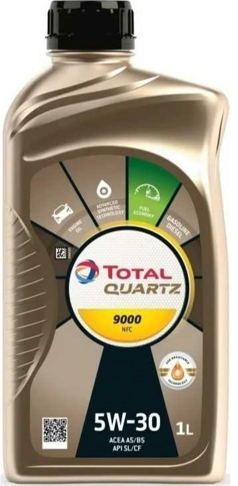 

Моторное масло TOTAL синтетическое Quartz 9000 Future Nfc 5w30 Api Sl/Cf Acea A5