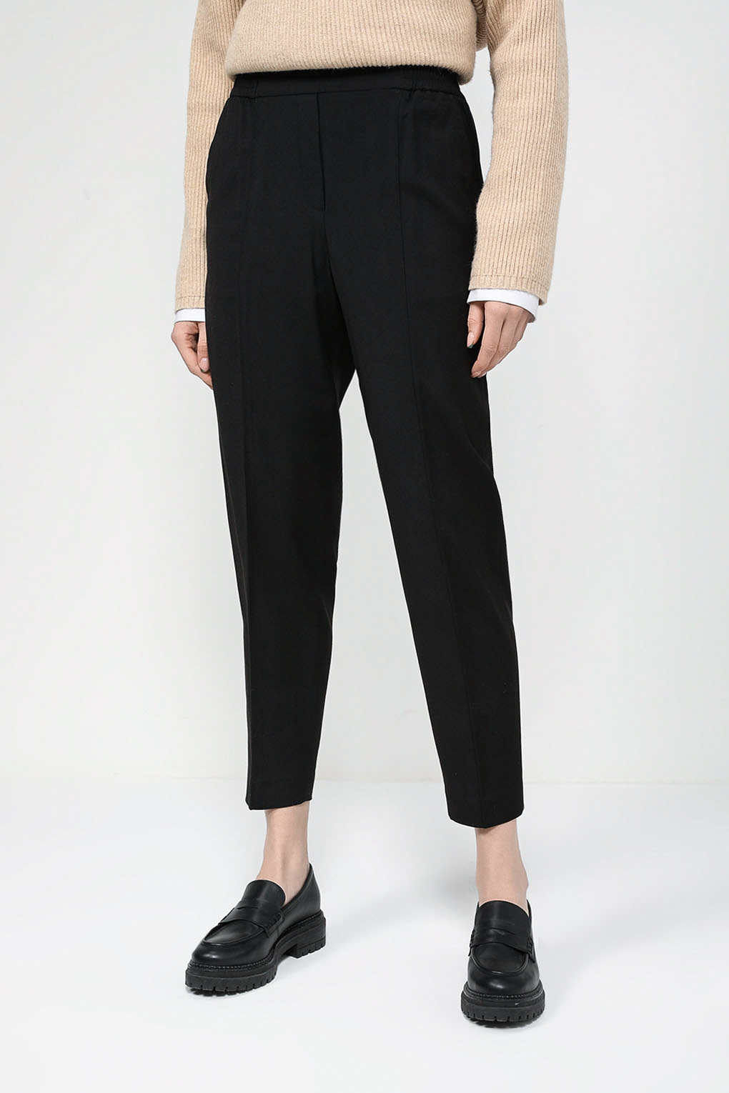 

Брюки женские Esprit Collection 093EO1B303 черные 36, Черный, 093EO1B303