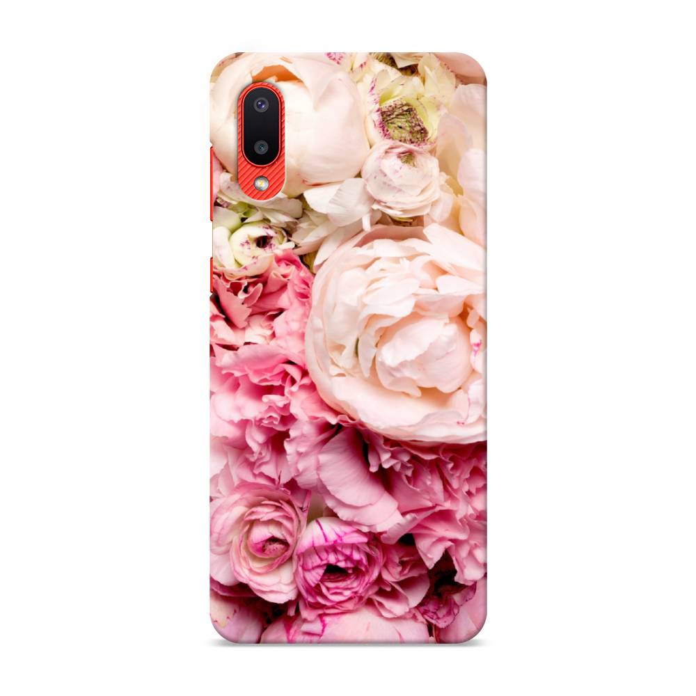 

Пластиковый чехол "Пионы яркие" на Samsung Galaxy A02, 2102520-6