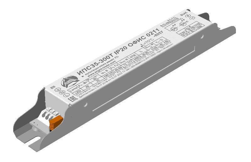 

Драйвер ИПС 35-300Т ОФИС IP20 Аргос