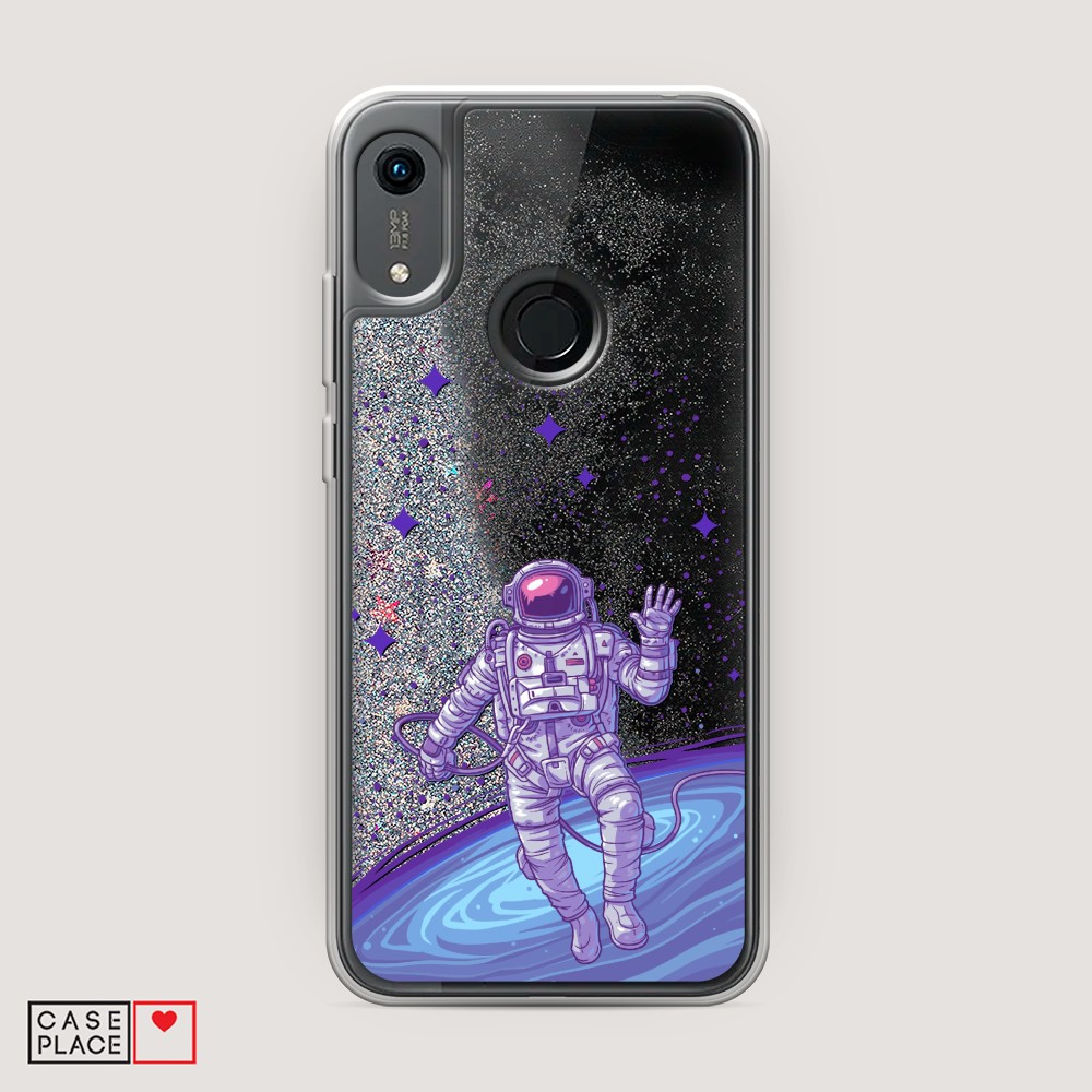 

Чехол Awog на Honor 8a/Y6 2019/Huawei Y6s "Космонавт в открытом космосе", Разноцветный, 68791-1
