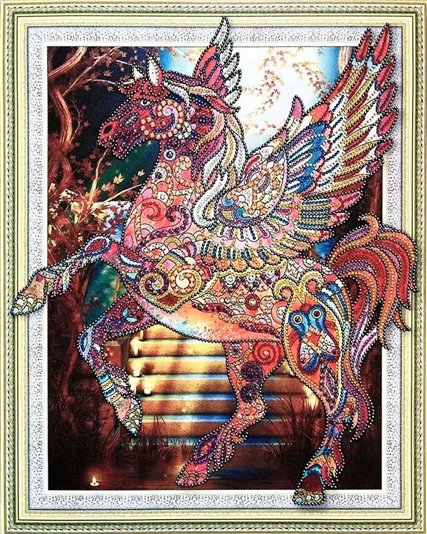 

Алмазная вышивка 5D Painting Diamond «Пегас»