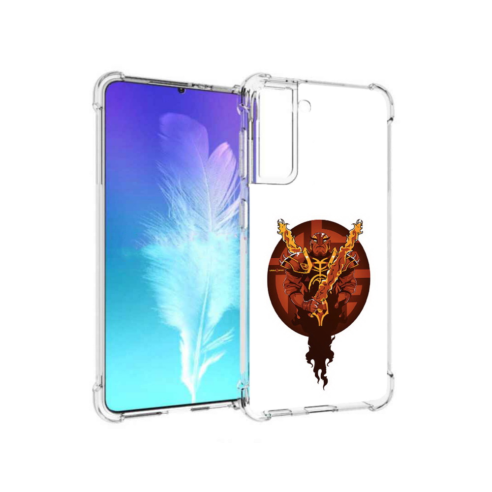 

Чехол MyPads Tocco для Samsung Galaxy S21 ember spirit (PT157088.510.20), Прозрачный, Tocco