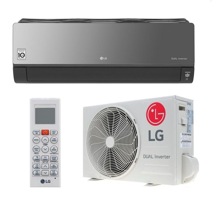 

Сплит-система LG ARTCOOL Mirror AC12BK, белый, AC12BK