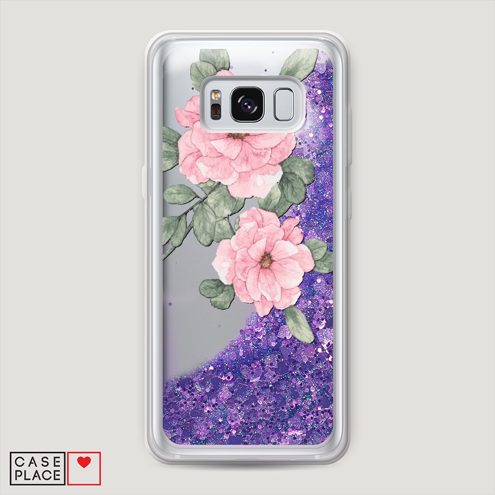 

Чехол Awog на Samsung Galaxy S8 "Акварельные розовые цветы", Разноцветный, 24792-1