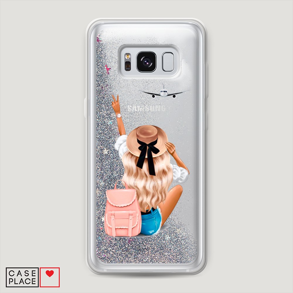 

Чехол Awog на Samsung Galaxy S8 "Автостопом самолетом", Разноцветный, 24791-1